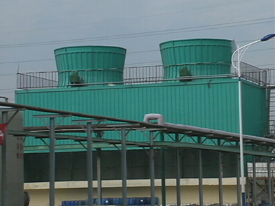 超低噪(zào)聲玻璃鋼冷卻塔