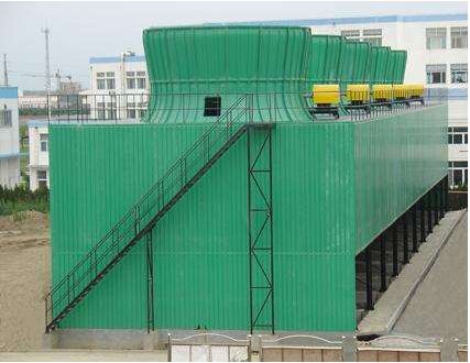 方形逆流式玻(bō)璃鋼冷卻塔